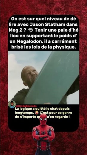 Comment Jason Statham a fait ça ? | Meg 2 💪