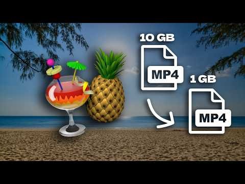 Handbrake full tutorial! Compress video file size! (2026)