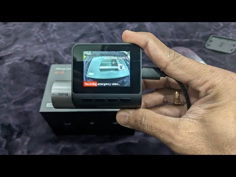 70mai A510 HDR 3K Dash Cam Unboxing