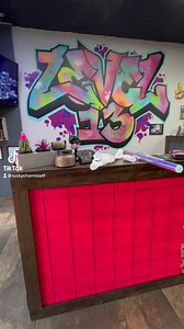 Gave the salon front desk a makeover today | Meme Krunchymuffin