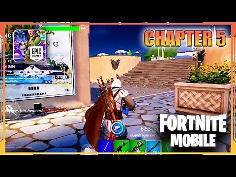 FORTNITE MOBILE CHAPTER 5 - Android Gameplay