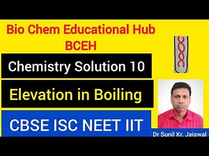 Elevation in Boiling Point