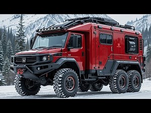 2026 Honda Element Overlander 6x6 Camper Motorhome | Ultimate Off-Grid Adventure Build
