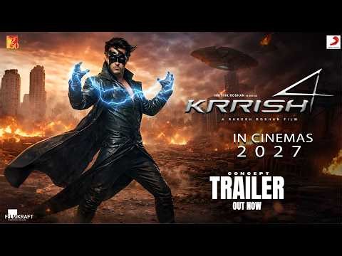 Krrish 4 : The Return of Jadu | Theatrical Trailer | Hrithik Roshan | Tiger Shroff | Rakesh Rosha...