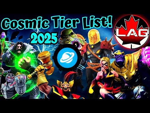 Cosmic Class Tier List! Best Champions In MCOC Ranked! New Series! 2025- Marvel Contest of Champions