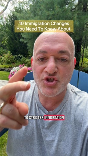 49K views · 461 reactions | From processing times to new USCIS rules, these are the 10 immigration changes that could affect your case right now. Don’t file without knowing what’s new. ⚖️ #️⃣ Hashtags: #ImmigrationNews #USCIS #ImmigrationUpdates #GreenCard #VisaApplication #ImmigrationAttorney #BradBernstein #USImmigration #ImmigrationHelp #ImmigrationTips #VisaChanges | Brad Show Live | Facebook