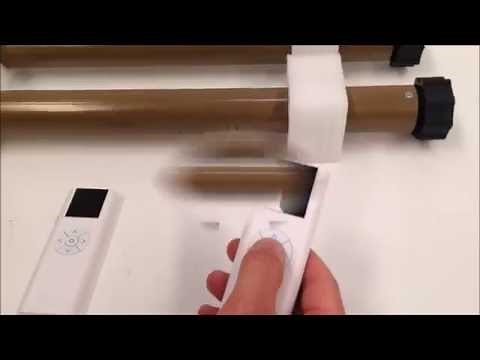 Como programar mando en motor de persiana de ventana