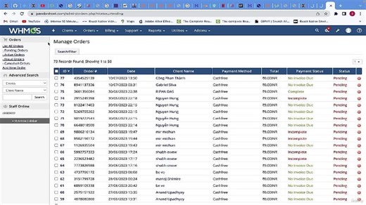 7. Connection Cpanel To Whmcs