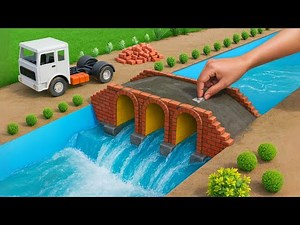 DIY Mini Bridge Making | Creative Science Project Idea | Easy Bridge Model Construction