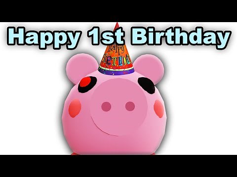 Roblox Piggy is 1 Year Old