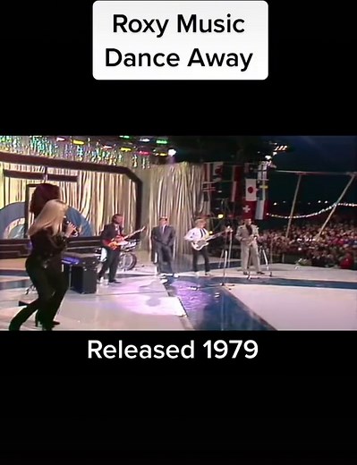 Roxy Music Dance Away | Live Performance 1979