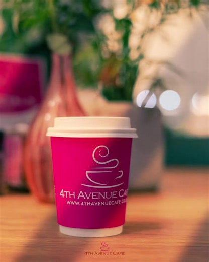 The original pink in the parks. Bold coffee. Big flavour. No names on cups required. #4thAvenueCafe #4thAvenueCoffee #4thAvenueCoffeeRoasters #4thAvenueCafeParkhurst