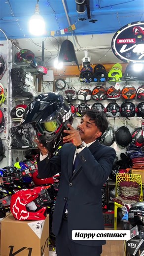 Happy Customer - Rider's Helmet Accessories