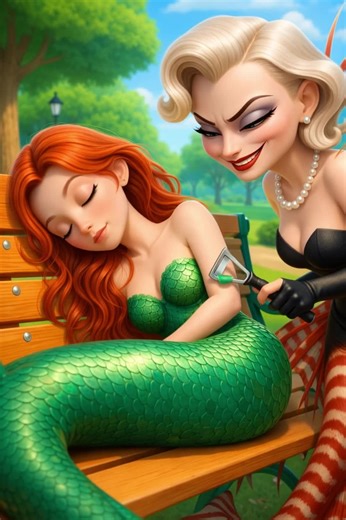 Mermaid Peeling: A Trendy Ocean-Inspired Art