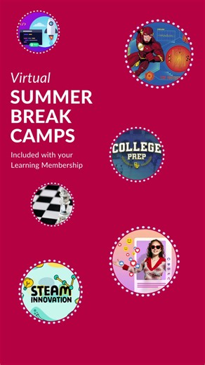 Stay sharp, learn, explore, and get the most out of your Learning Membership all summer long! From space to Spanish and comics to coding, find something for everyone in your home. https://bit.ly/4dt2Ven