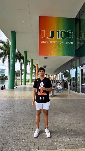 13K views · 92 reactions | The UMiami effect: from classroom to dream career.  #umiami #universityofmiami #studentlife #careers Canes Creator : @balaj.raza | University of Miami | Facebook