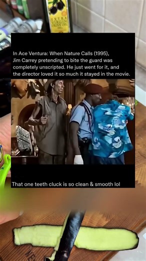 In Ace Ventura When Nature Calls 1995, Jim Carrey pretending #funny #shorts