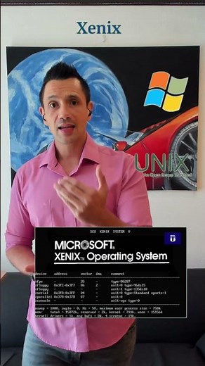🖥️ XENIX: Microsoft's UNIX Operating System 😮 😮 😮