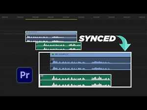 How to Sync Multiple Clips in Premiere Pro | Video Editing Tutorial 2024