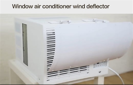 Watch Window air conditioner wind deflector Installation Steps on Amazon Live