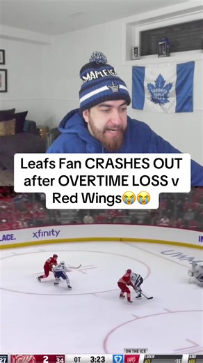 so close….. #nhl #redwings #mapleleafs #reaction #hockey | Hockey