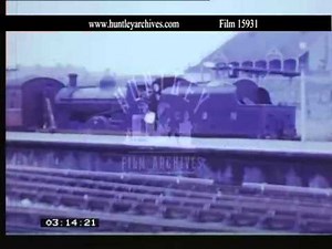 Railways in Ireland. Archive film 15931