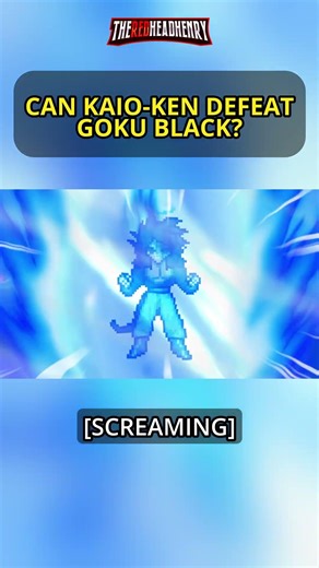 Kaio-Ken vs Goku Black Epic Battle #dragonball #anime #shorts