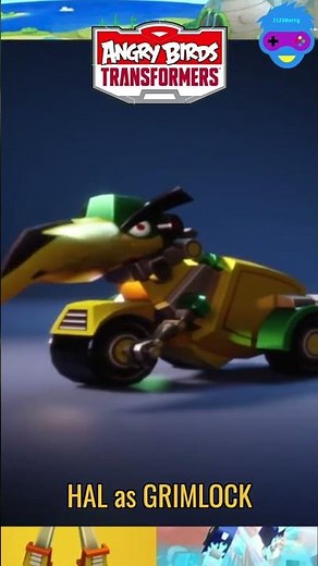 Angry Birds Transformers - Meet the Characters - GRIMLOCK