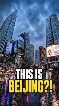 You won’t believe this is Beijing #beijing #sanlitun #chinatravel