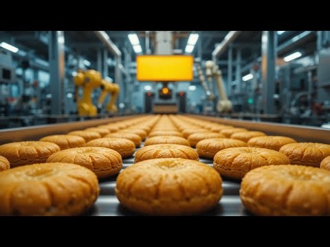 Inside a Modern Biscuit Factory | Complete 8-Minute Process From Wheat to Packaged Biscuits