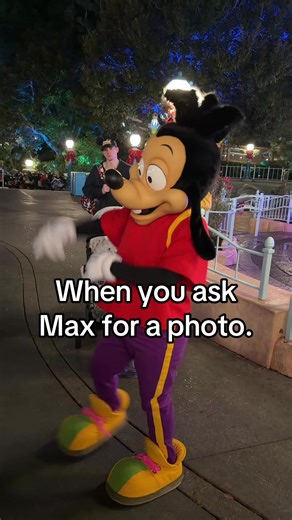Max's Impatient Moment at Disneyland