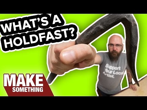 What the Hell is a Holdfast? And Other Woodworking Benchtop Clamping Methods.