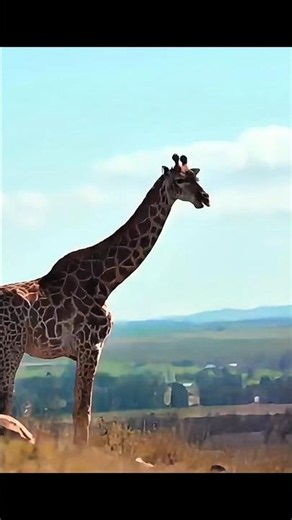 The Hidden Power of Giraffes Will Surprise You! | #africa #wildlife