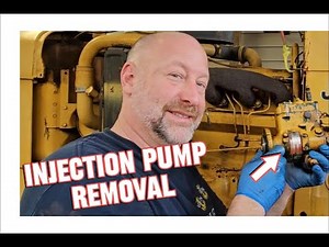 John Deere 300 / 301A Diesel Injection Pump Removal