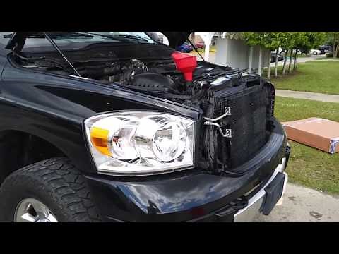 Radiator replacement 6.7 cummins