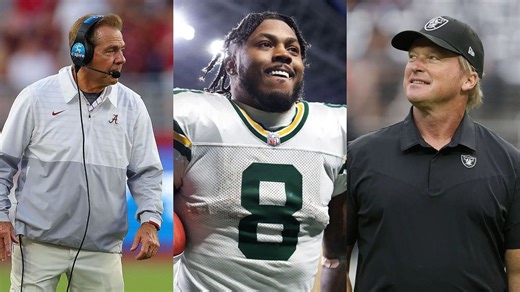 Packers RB Josh Jacobs gives honest take on being coached by Jon Gruden after Nick Saban experience in college