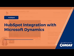 HubSpot Integration with Microsoft Dynamics