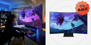 Samsung’s Massive Curved Gaming Monitor is At Its Lowest Price Ever During Mega Screen Week