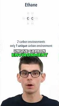 Carbon-13 NMR Explained | Unique Carbon Environments Made Easy