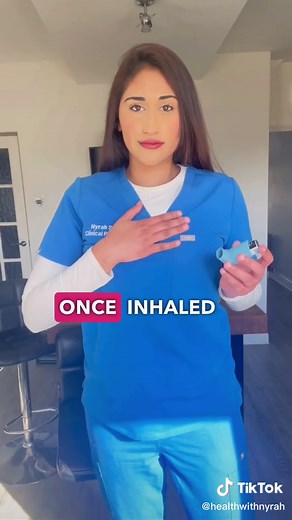 How to Use a Blue Metered Dose Inhaler