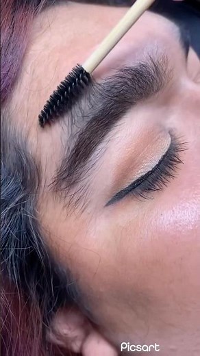 Eyebrows brush hack to fix sparse spots and get salon-style arches fast