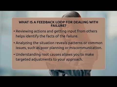 What Is A Feedback Loop For Dealing With Failure? - College Dropout Millionaire