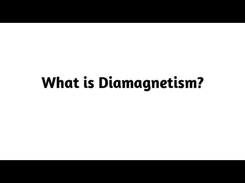 What is Diamagnetism ?