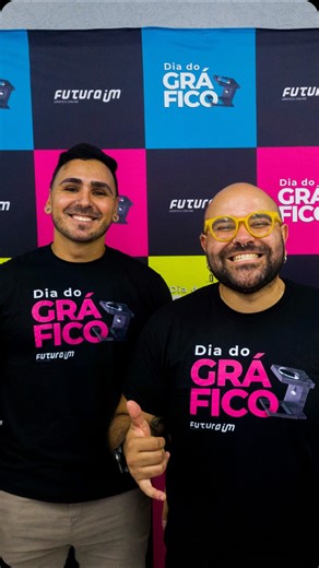 Gráfica FuturaIM | Hoje o clima foi de comemoração por aqui! O Dia do Gráfico é amanhã, mas já estamos celebrando os profissionais que constroem essa... | Instagram