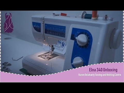Elna 340 Introduction & Unboxing