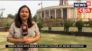 #Exclusive | A sneak peak into India's tallest #Ambedkar statue in Hyderabad The 125-ft tall statue is built at a budget of 146 crore to commemorate birth anniversary of the father of the Indian constitution Dr BR Ambedkar Swastika Das | #drbrambedkarstatue | News18
