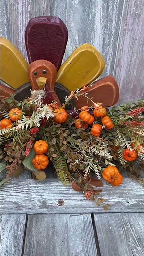 Thanksgiving Turkey Centerpiece | Step-by-Step DIY Thanksgiving Home Decor