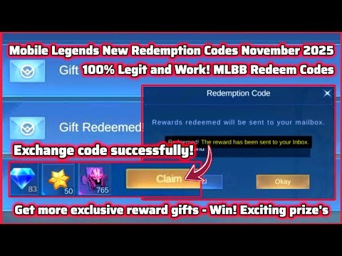 Mobile Legends Redeem Codes November 24, 2025 - 100% Legit and Working Source for MLBB Redeem Codes