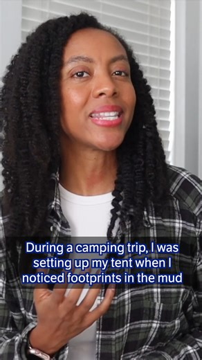 3.8K views · 25 reactions | While setting up my tent for camping, I spotted the spoor of a deer in the mud. ️ This #WordOfTheDay means a track or trail of an animal, especially when the animal is being hunted. It can refer to footprints, broken branches, or even the animals' scent. Can you think of other words hunters or trackers might use? | Dictionary.com | Facebook