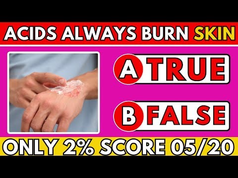 Think You Know Chemistry? 🤯 | Acids & Bases Quiz | Can You Score 05 Out of 25?